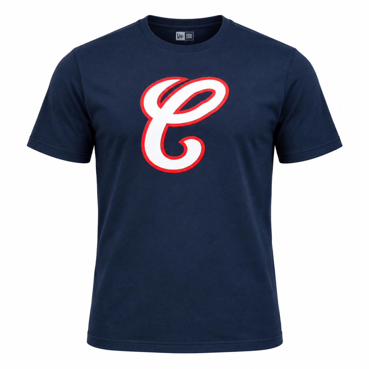 Chicago White Sox New Era Men Cursive C Navy T-Shirt product image 1, provided for visual reference and product detail review