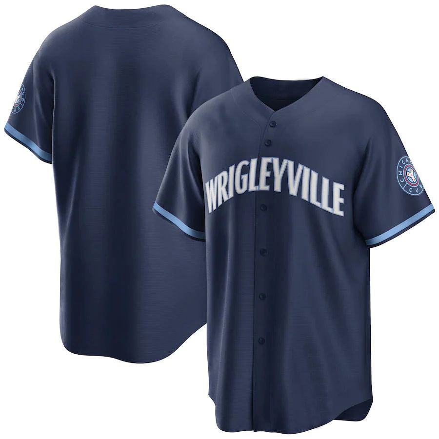 C.Cubs Blank Player Navy City Connect Replica Game Limited product image 1
