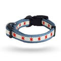 Chicago Flag Dog Collar product image 1, provided for visual reference and product detail review