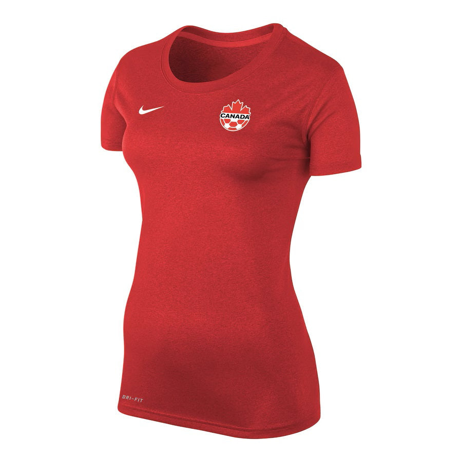 Christine Sinclair Canada Soccer FIFA Nike Women Red Legend T-Shirt product image 3, provided for visual reference and