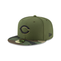 Cincinnati Reds MLB New Era Men Camo 59Fifty Authentic Collection Alternate Fitted Hat product image 1, provided for visual