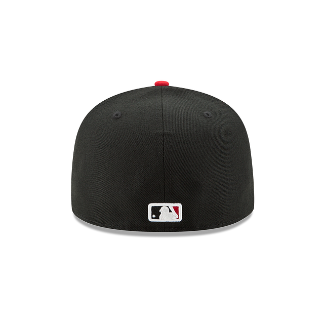 Cincinnati Reds MLB New Era Men Black/Red 59Fifty Authentic Collection On Field Fitted Hat product image 2, provided for