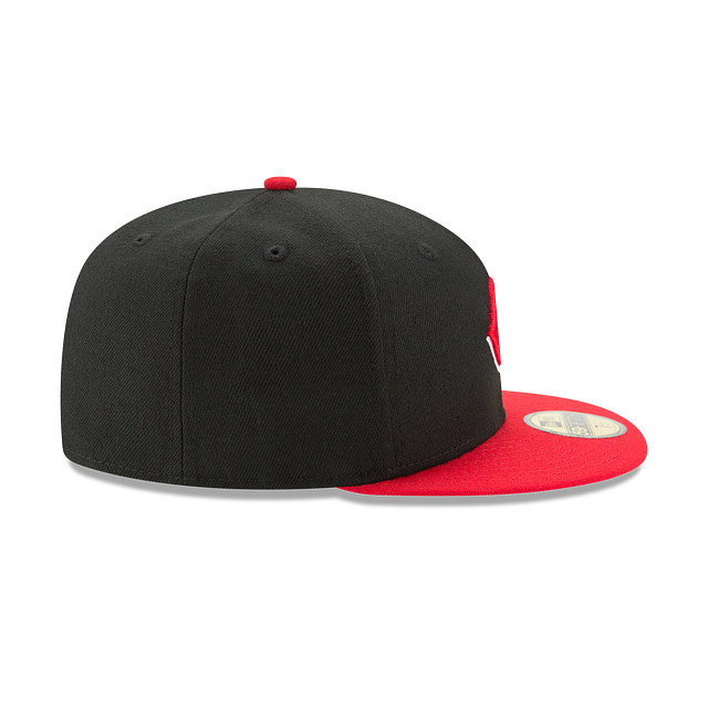 Cincinnati Reds MLB New Era Men Black/Red 59Fifty Authentic Collection On Field Fitted Hat product image 6, provided for