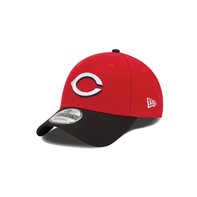 Cincinnati Reds MLB New Era Men Red Black 9Forty League Road Adjustable Hat product image 1, provided for visual reference