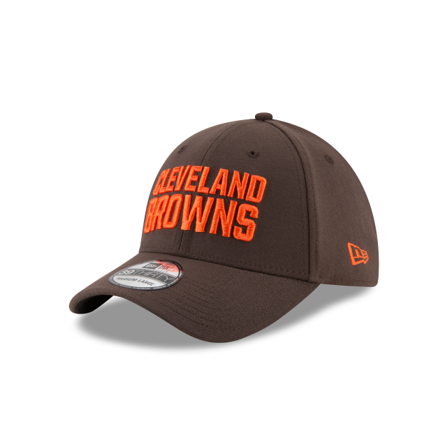Cleveland Browns NFL New Era Men Brown 39Thirty Alternate Stretch Fit Hat product image 1, provided for visual reference and