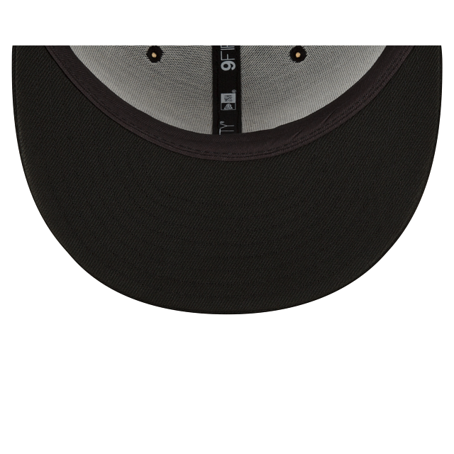 Cleveland Cavaliers NBA New Era Men Black/White 9Fifty Basic Snapback product image 7, provided for visual reference and