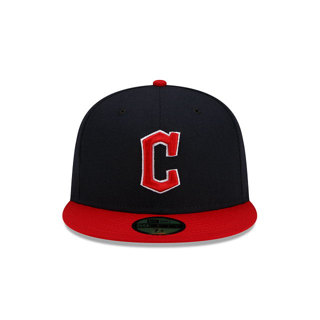 Cleveland Guardians MLB New Era Men Navy 59Fifty Authentic Collection On Field Fitted Hat product image 4, provided for