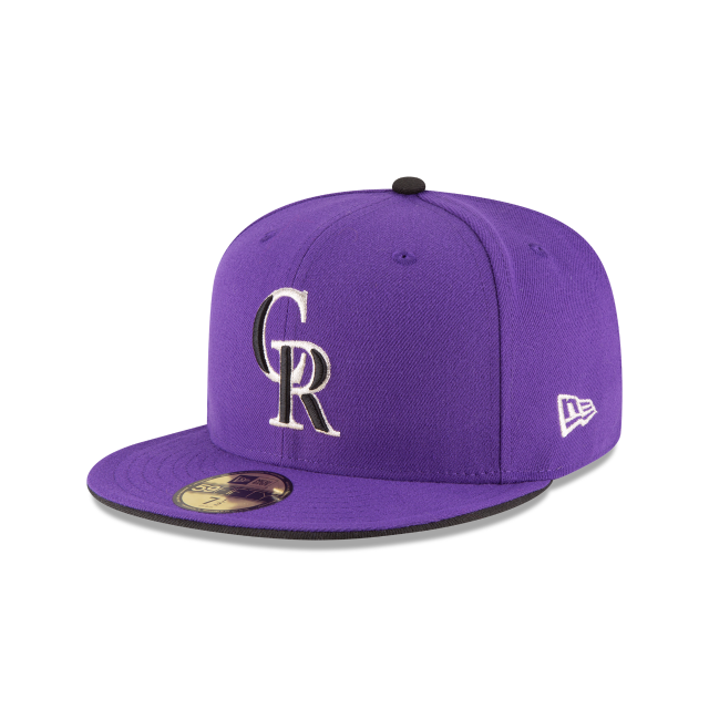 Colorado Rockies MLB New Era Men Purple 59Fifty Authentic Collection On Field Alternate Fitted Hat product image 1, provided