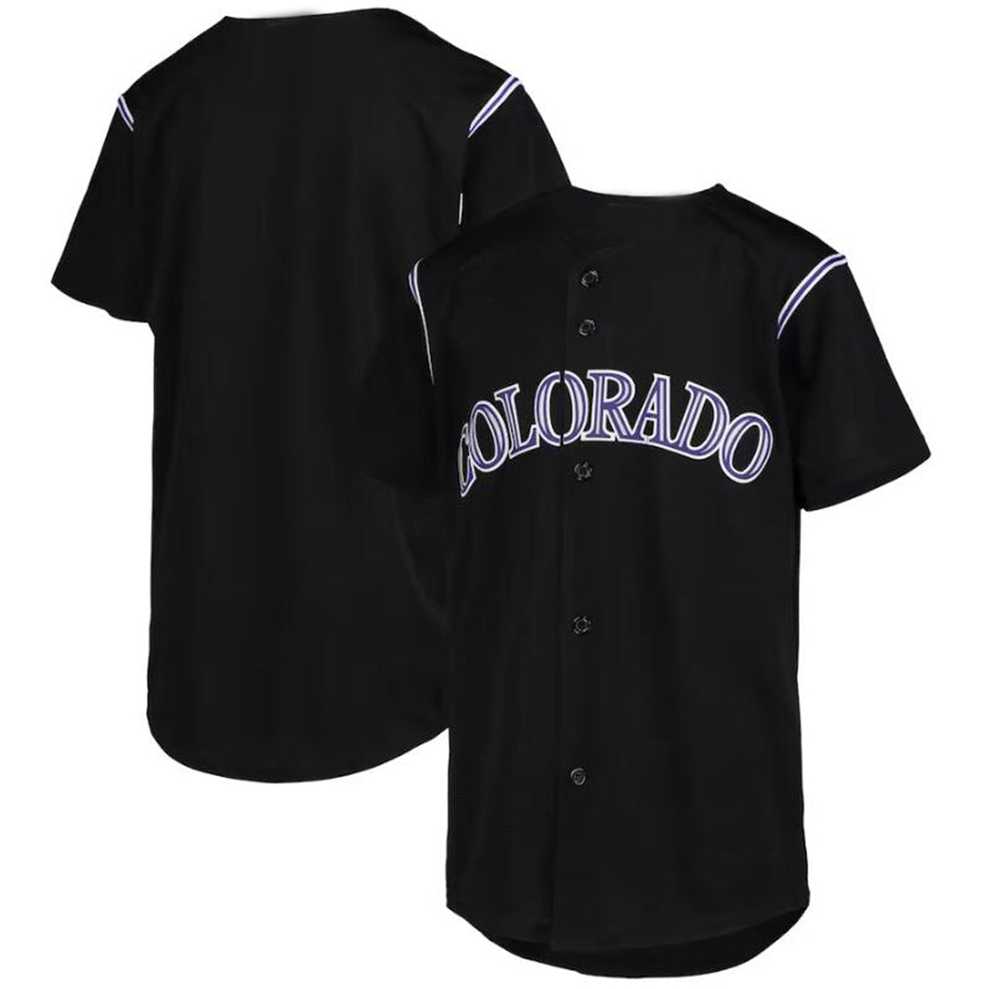 C.Rockies Black Player Alternate Replica Team Baseball product image 1
