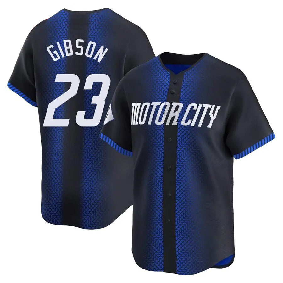 D.Tigers #23 Kirk Gibson Player Blue City Connect Limited product image 1