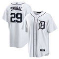 D.Tigers #29 Tarik Skubal Player White Home Replica product image 1