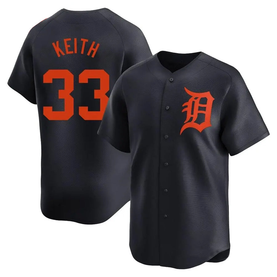 D.Tigers #33 Colt Keith Player Navy Limited Alternate product image 1