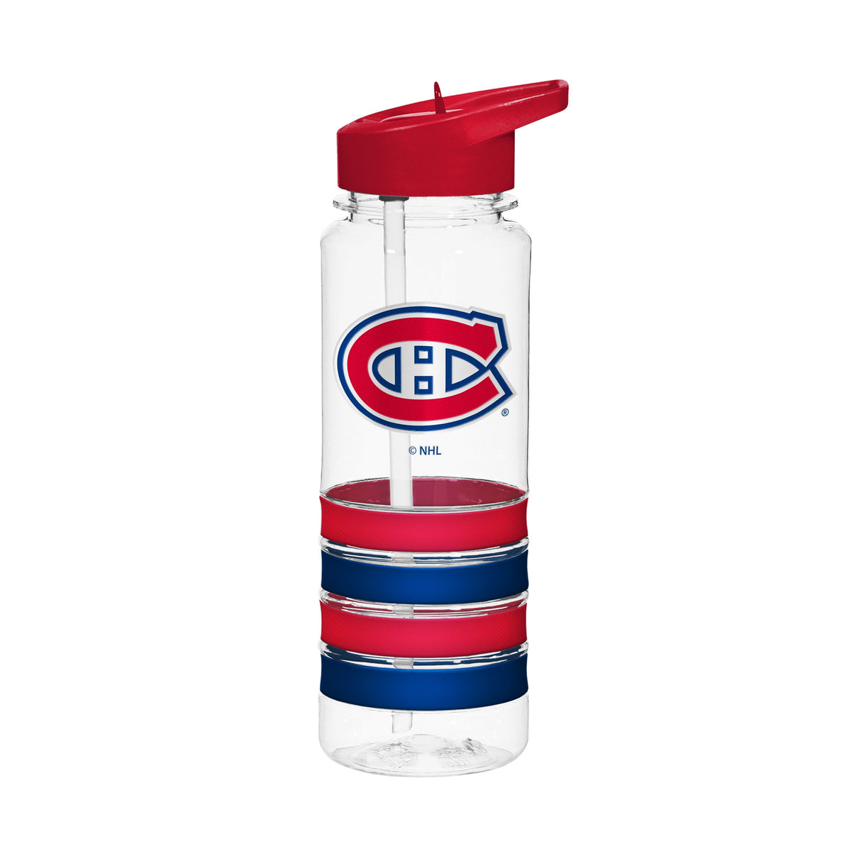 Montreal Canadiens NHL TSV 25oz Banded Water Bottle product image 1, provided for visual reference and product detail review