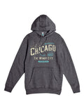 Chicago Charcoal Drifter Hoodie product image 1, provided for visual reference and product detail review