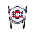 Montreal Canadiens NHL TSV 2oz Team Logo Shot Glass product image 1, provided for visual reference and product detail review
