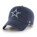 Dallas Cowboys NFL 47 Brand Men Navy Clean up Adjustable Hat product image 1, provided for visual reference and product
