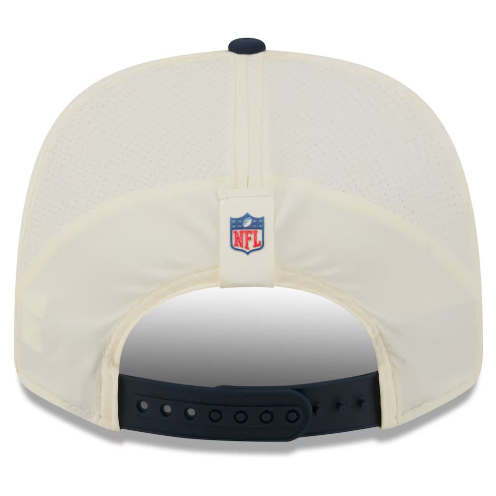 Dallas Cowboys NFL New Era Men Cream/Navy 9Seventy 2026 NFL Training Camp Snapback product image 2, provided for visual