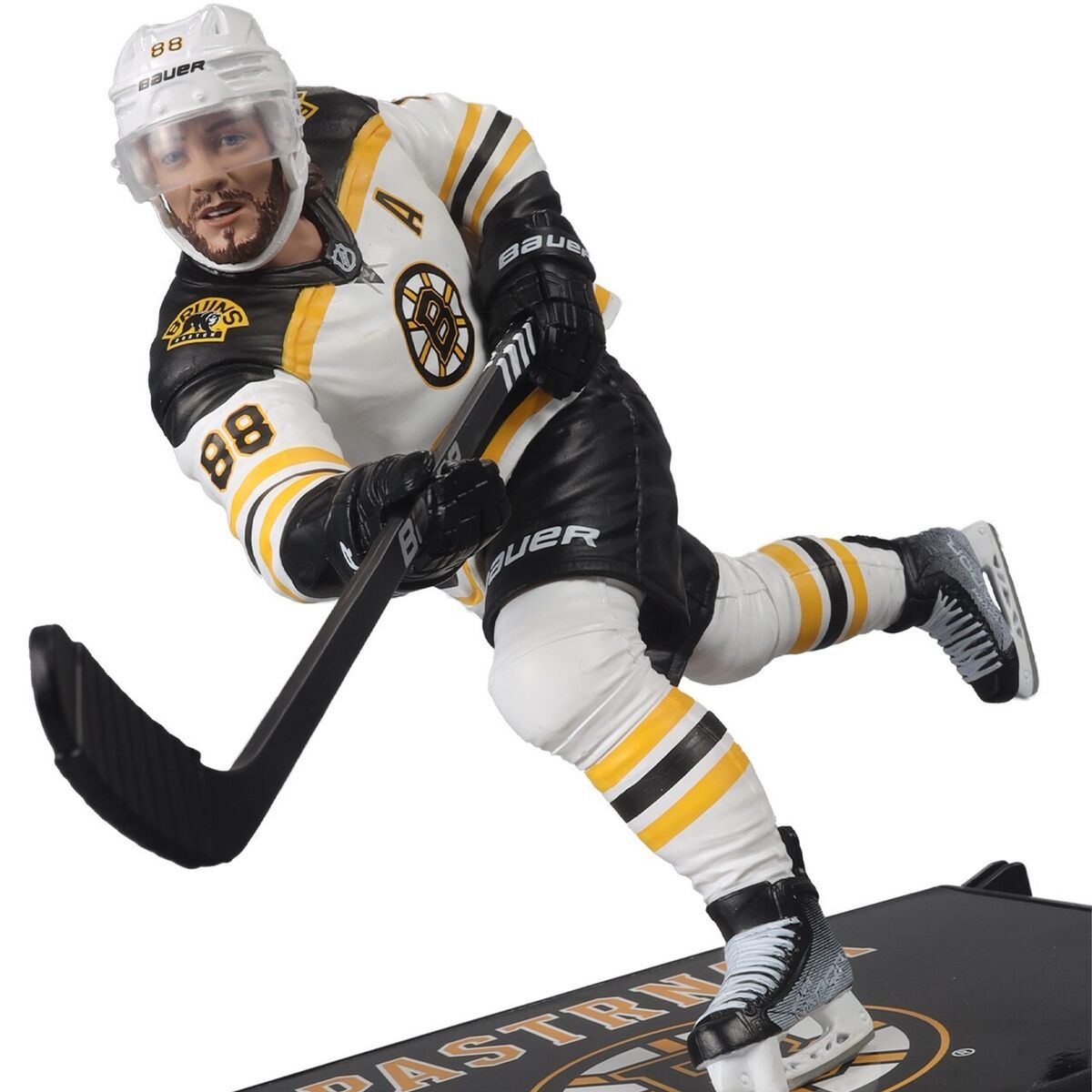 David Pastrnak Boston Bruins NHL McFarlane Toys Away Uniform Legacy Series 7" Action Figure product image 3, provided for