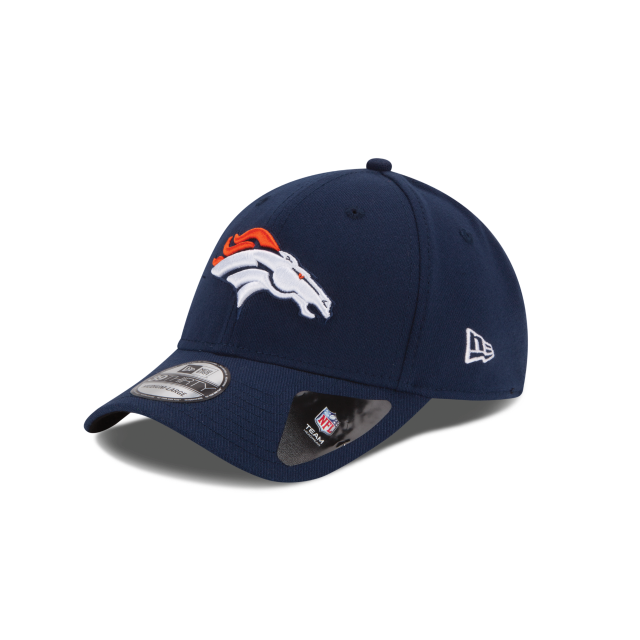 Denver Broncos NFL New Era Men Oceanside Blue 39Thirty Team Classic Stretch Fit Hat product image 1, provided for visual