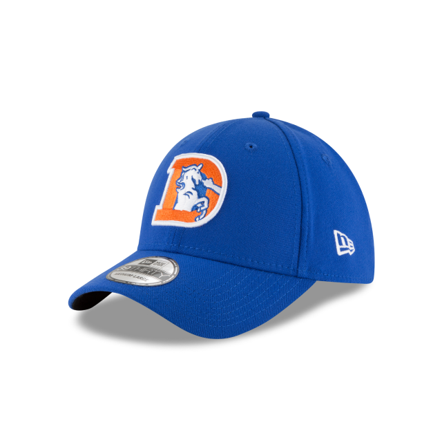 Denver Broncos NFL New Era Men Royal 39Thirty Classic Logo Stretch Fit Hat product image 1, provided for visual reference