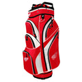 Detroit Red Wings NHL Red/White Golf Cart Bag product image 1, provided for visual reference and product detail review