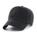 Detroit Tigers MLB 47 Brand Men Black on Black Clean Up Adjustable Hat product image 1, provided for visual reference and