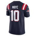 Drake Maye New England Patriots NFL Nike Men Navy Vapor F.U.S.E. Limited Player Sewn Jersey product image 1, provided for
