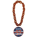 Connor McDavid Edmonton Oilers NHL FanFave Fan Chain Orange Chain Necklace product image 1, provided for visual reference