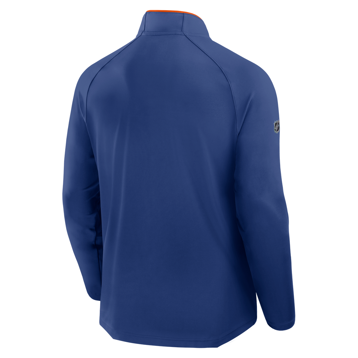 Edmonton Oilers NHL Fanatics Branded Men Royal Blue Authentic Pro Rink Training 1/4 Zip Long-sleeve Shirt product image 2,