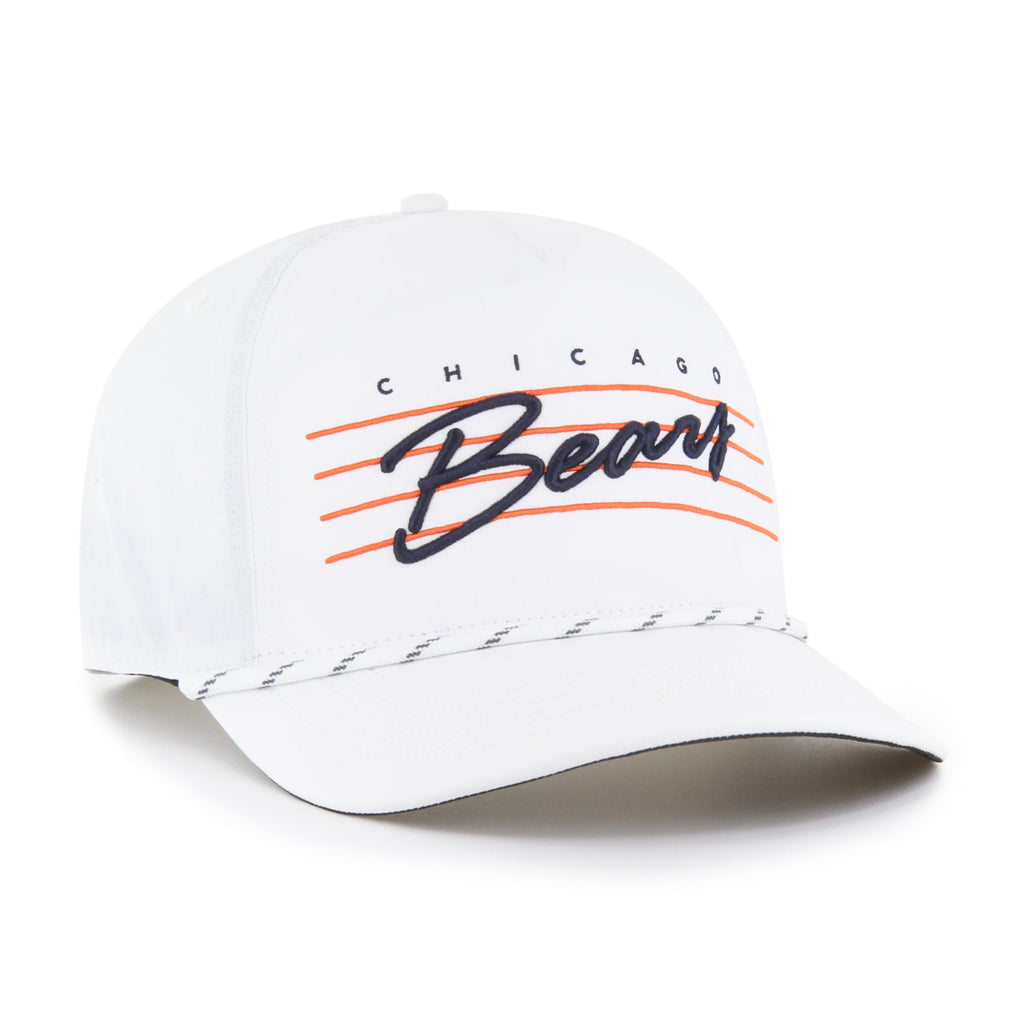 Chicago Bears White Downburst '47 Hitch Adjustable Hat product image 2, provided for visual reference and product detail