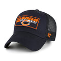 Chicago Bears 47 MVP Youth Navy Levee Adjustable Hat product image 1, provided for visual reference and product detail review