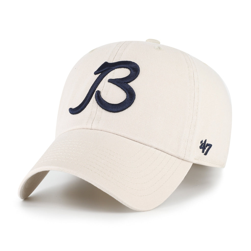 Chicago Bears '47 Bone B Clean Up Adjustable Hat product image 1, provided for visual reference and product detail review