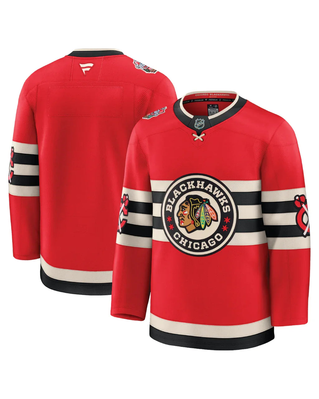 Chicago Blackhawks Fanatics 2025 NHL Winter Classic Jersey product image 1, provided for visual reference and product detail