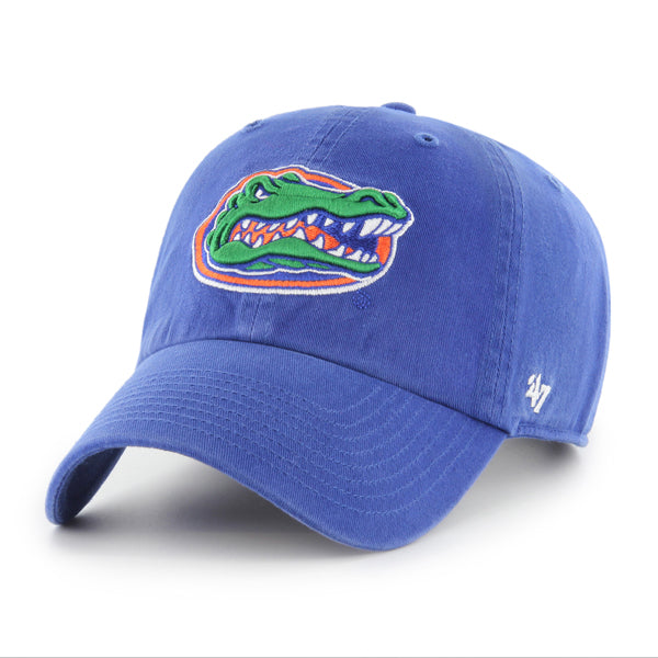 Florida Gators NCAA 47 Brand Men Royal Clean Up Adjustable Hat product image 1, provided for visual reference and product