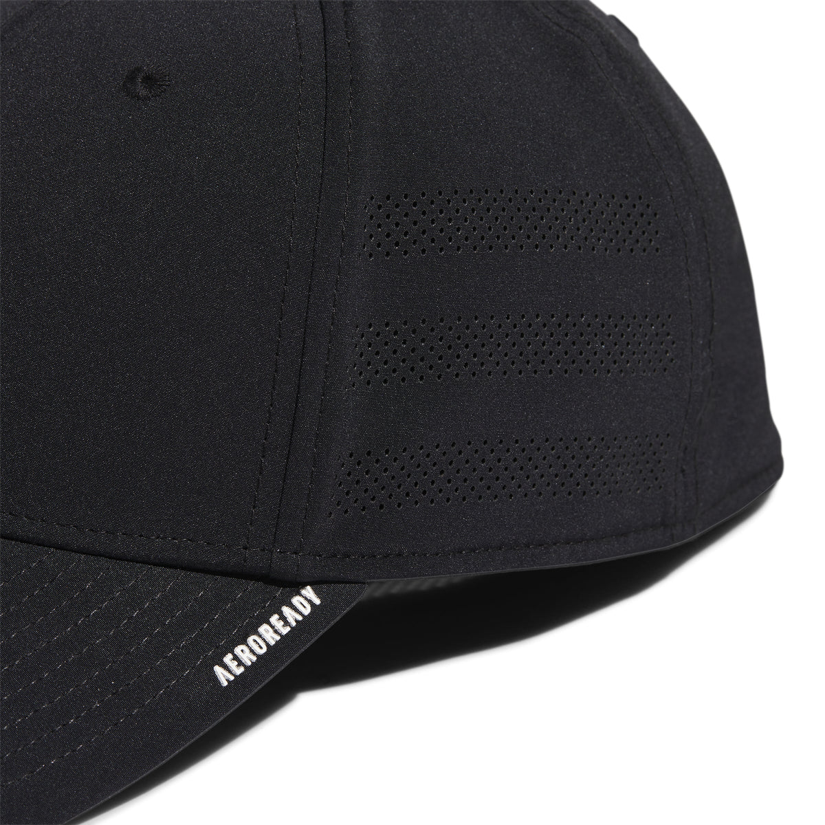 Adidas Men Black Game Day Stretch Fit Hat product image 4, provided for visual reference and product detail review
