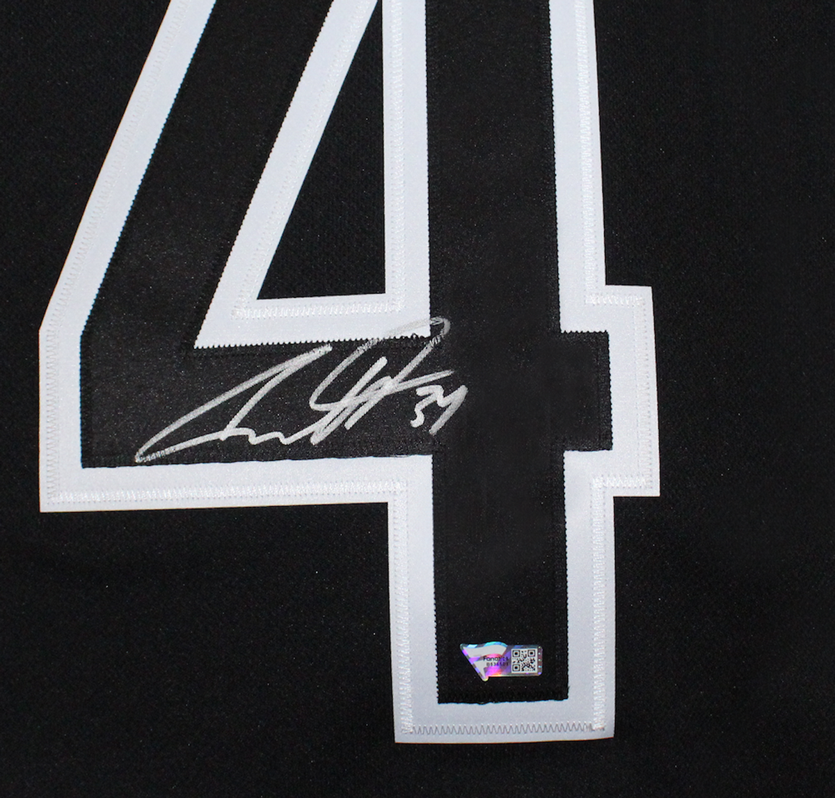 Auston Matthews Toronto Maple Leafs NHL Adidas Black Autographed Authentic Jersey product image 2, provided for visual