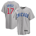 Mark Grace Chicago Cubs Road Gray Men Replica Jersey product image 1, provided for visual reference and product detail review