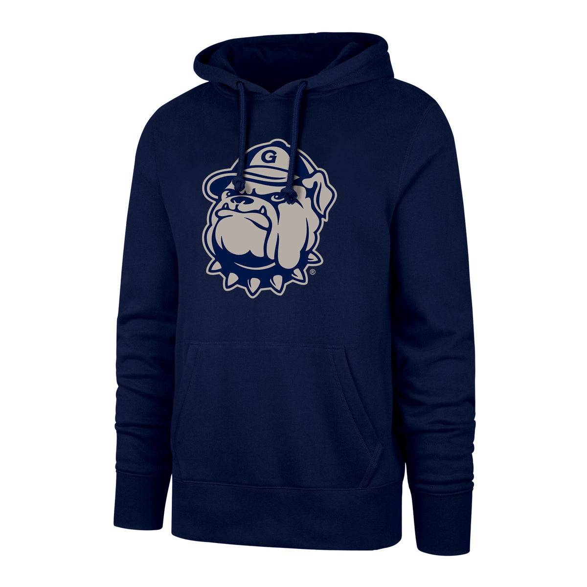 Georgetown Hoyas NCAA 47 Brand Men Navy Imprint Headline Pullover Hoodie product image 1, provided for visual reference and