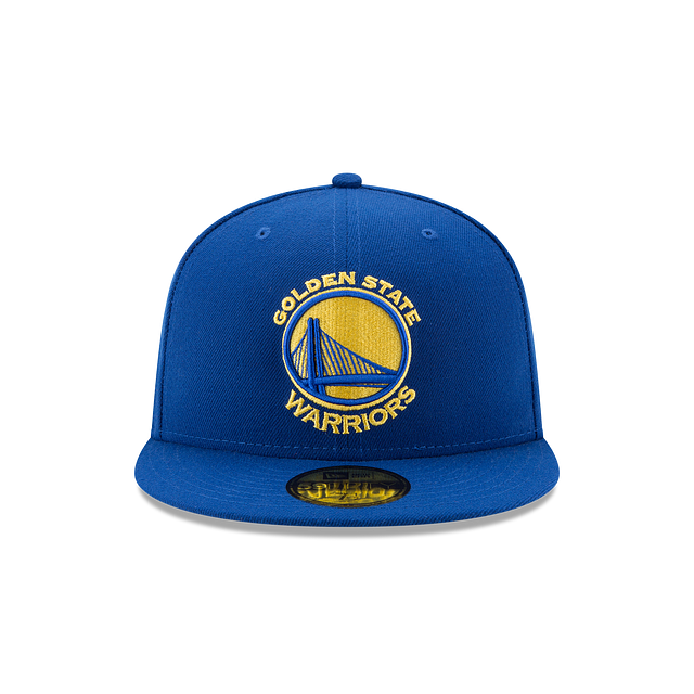 Golden State Warriors NBA New Era Men Royal Blue 59Fifty Team Basic Fitted Hat product image 4, provided for visual