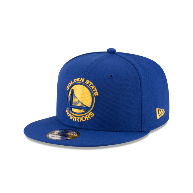Golden State Warriors NBA New Era Men Royal Blue 9Fifty Basic Snapback product image 1, provided for visual reference and