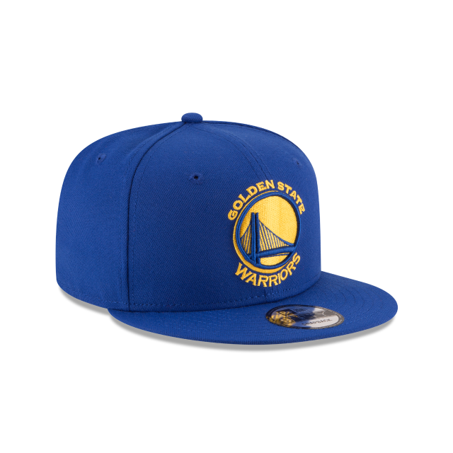 Golden State Warriors NBA New Era Men Royal Blue 9Fifty Basic Snapback product image 3, provided for visual reference and