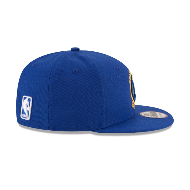 Golden State Warriors NBA New Era Men Royal Blue 9Fifty Basic Snapback product image 6, provided for visual reference and