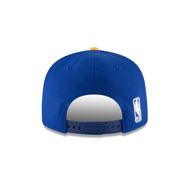 Golden State Warriors NBA New Era Men Royal Blue/Gold 9Fifty Two Tone Snapback product image 2, provided for visual