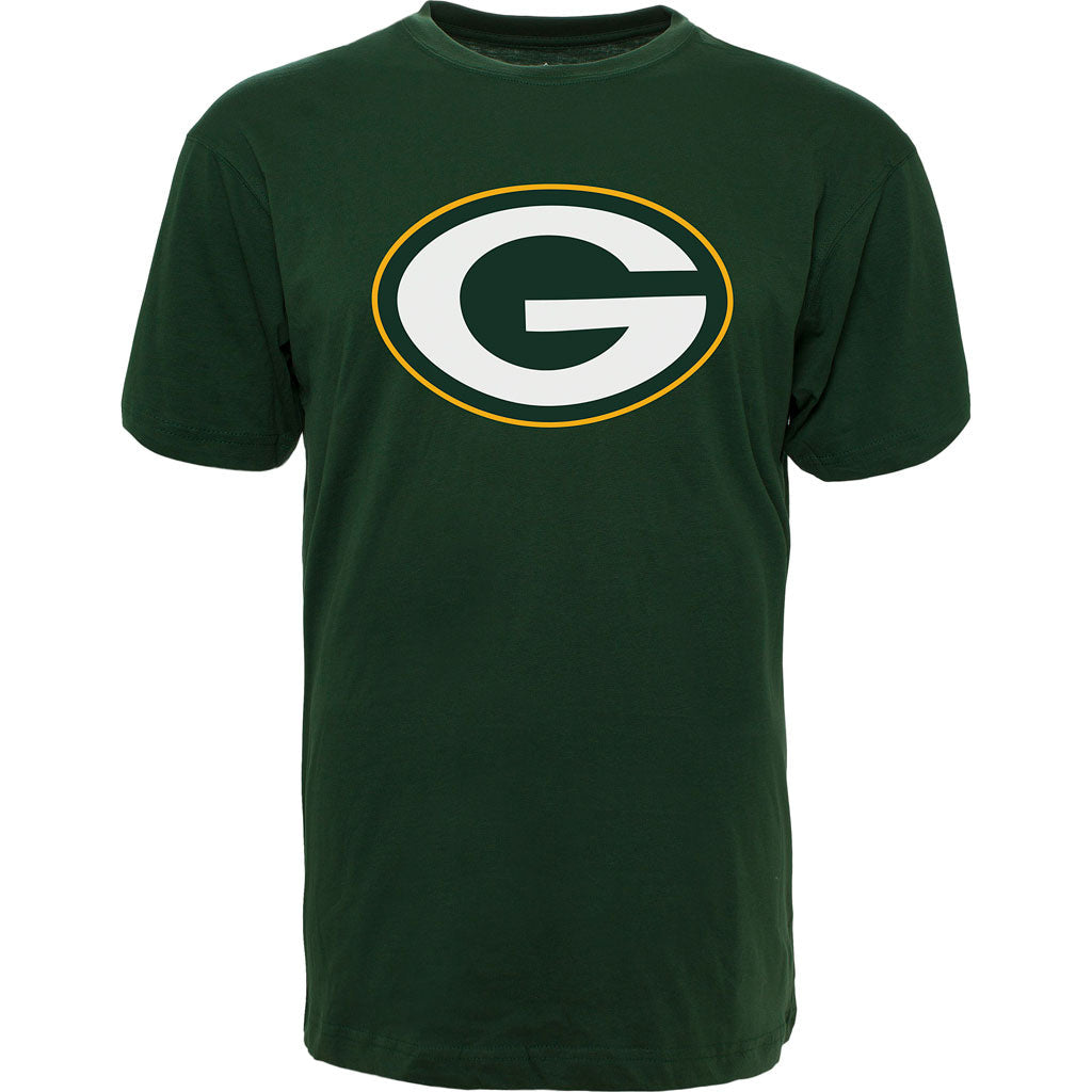 Green Bay Packers NFL 47 Brand Men Green Imprint Fan T-Shirt product image 1, provided for visual reference and product