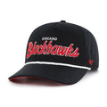 Chicago Blackhawks '47 Cross Town Script Hitch Adjustable Hat product image 1, provided for visual reference and product