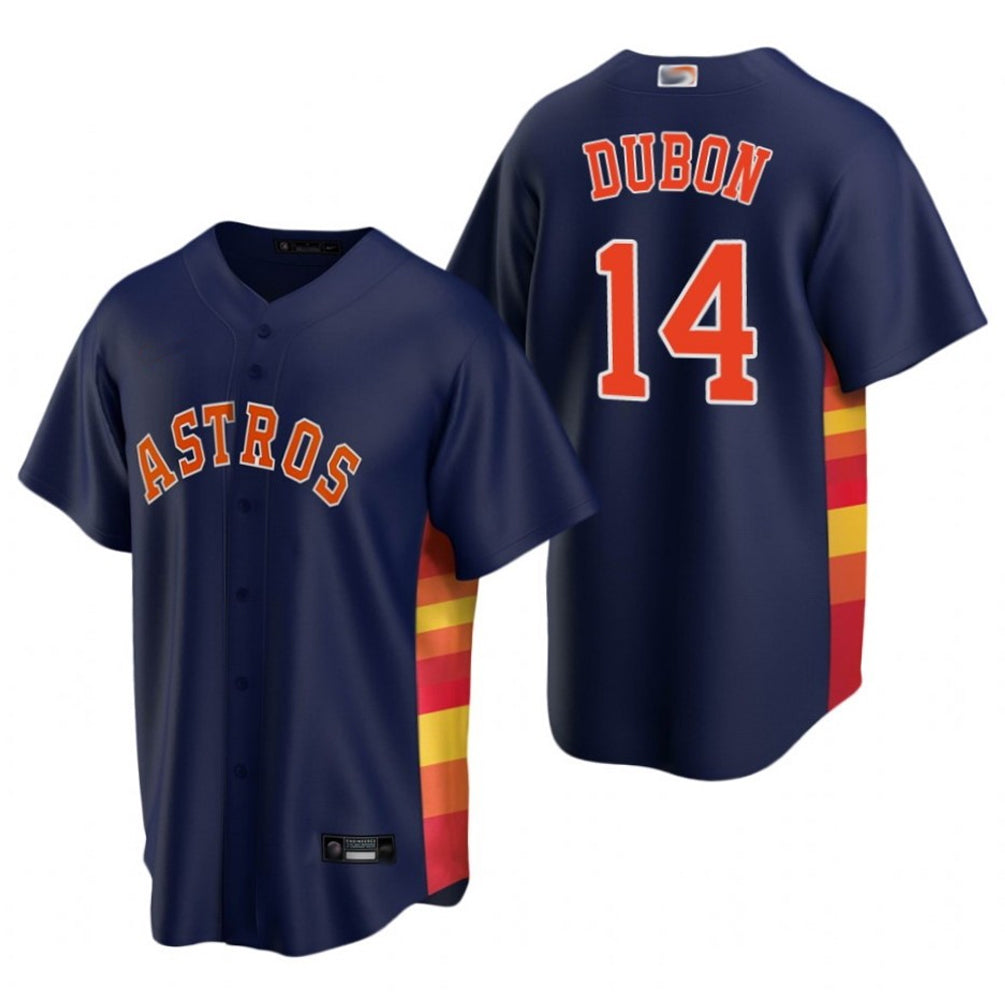 H.Astros #14 Mauricio Dubon Player Navy Alternate Replica product image 1