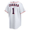 H.Astros #1 Carlos Correa Player White Game Baseball Jerseys product image 1