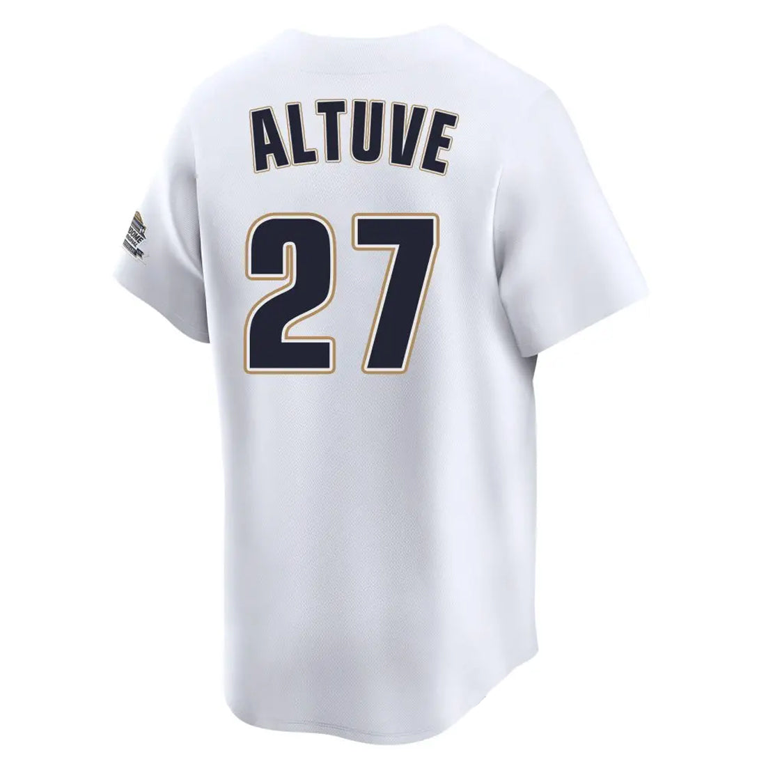 H.Astros #27 Jose Altuve Player White Limited Throwback product image 1