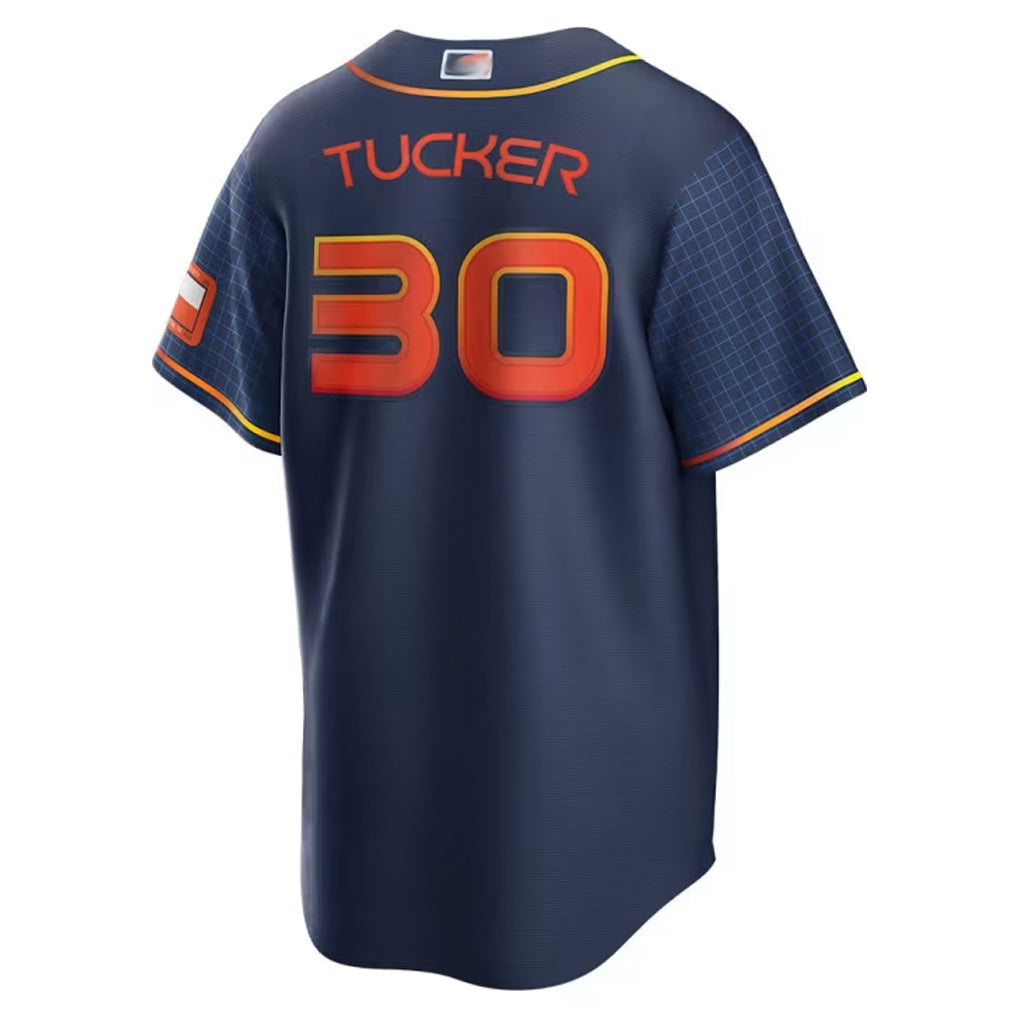 H.Astros #30 Kyle Tucker Player Navy City Connect Limited product image 1