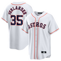 H.Astros #35 Justin Verlander Player White Home Replica product image 1